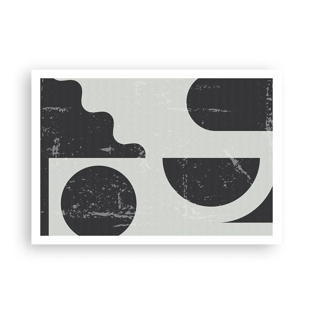 Poszter - Kompozíció fent és lent - 100x70 cm