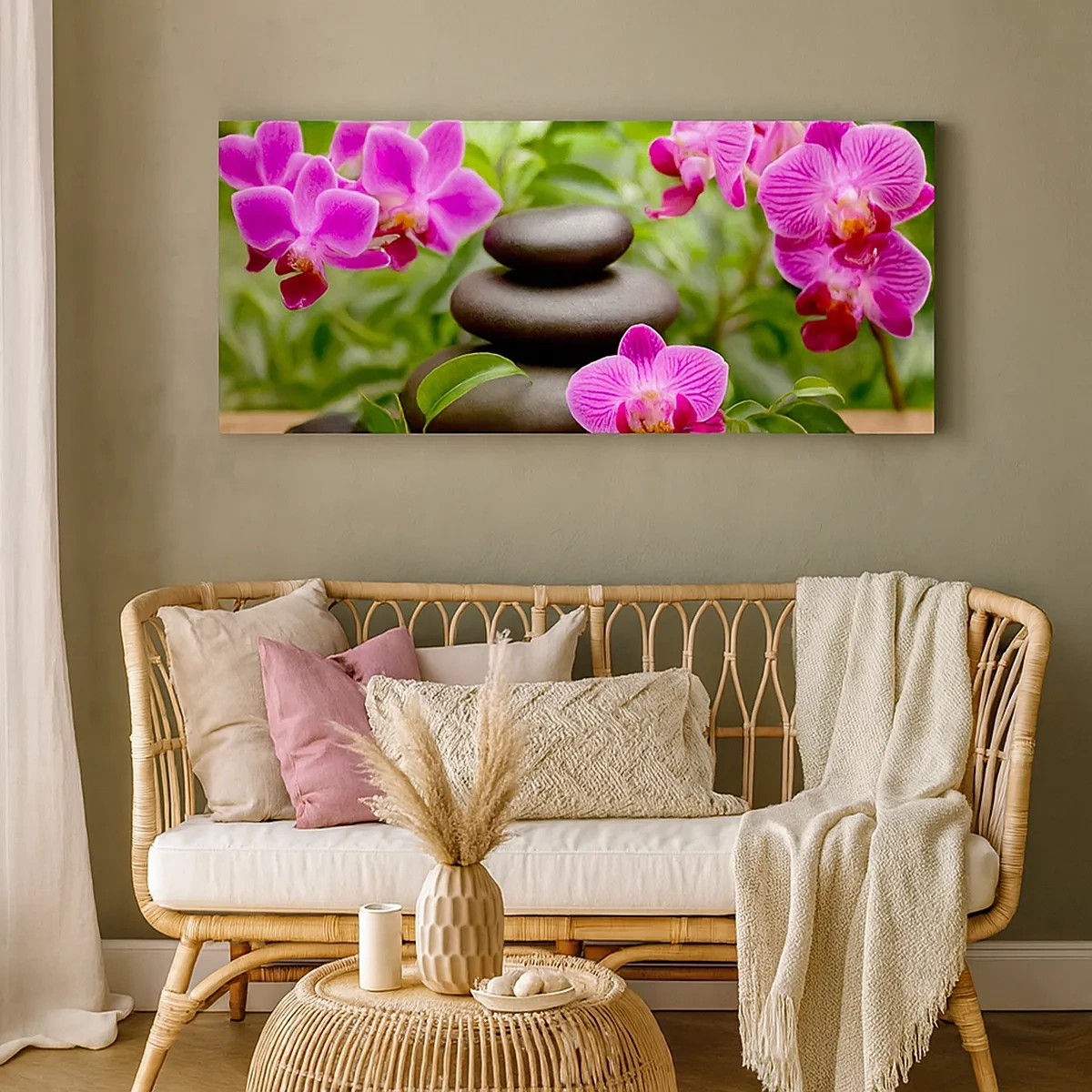 Vászonkép - A béke piramisa - 30x30 cm