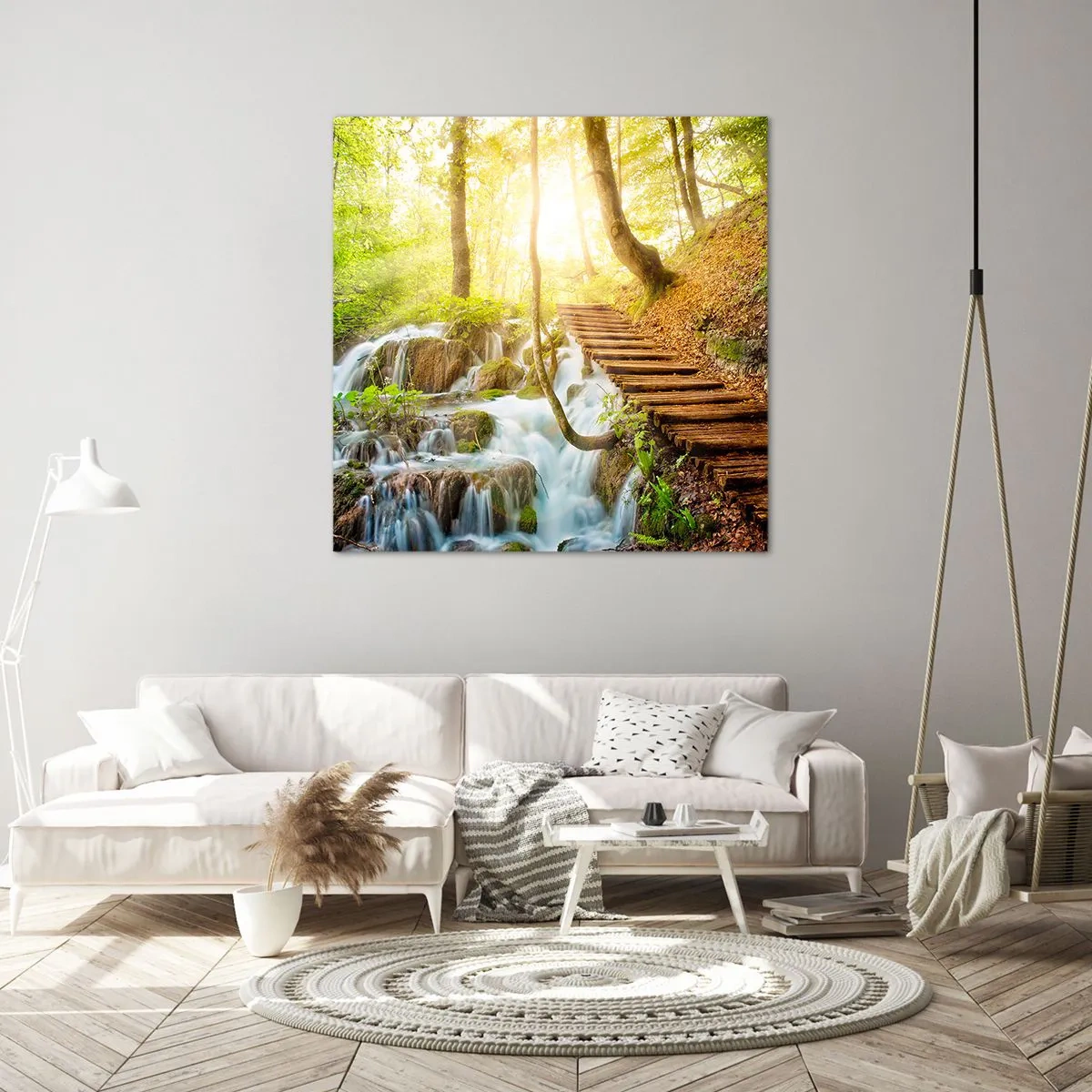 Vászonkép - Vágyott hűs - 70x70 cm