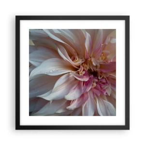 Poszter fehér keretben - Virágzó frissesség - 40x40 cm