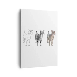 Vászonkép - Rajz lecke - 50x70 cm