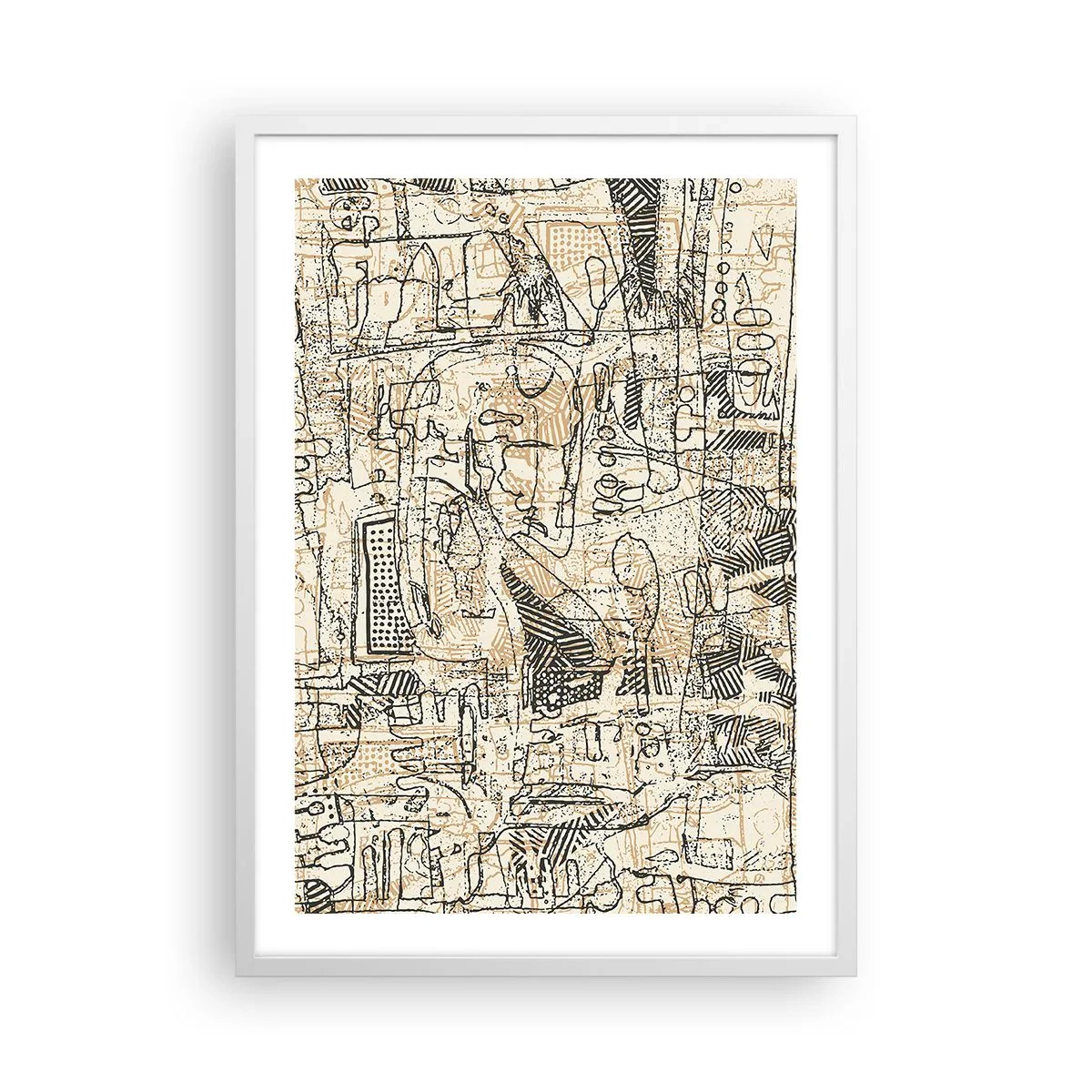 Poszter fekete keretben - Dekódolásra vár - 50x70 cm