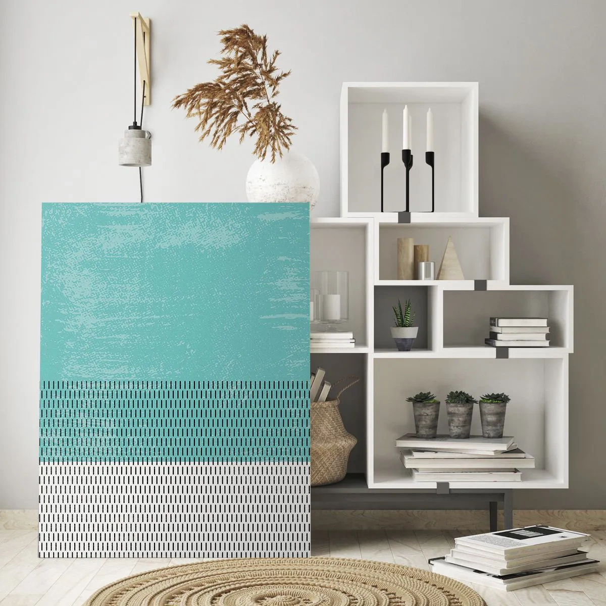 Üveg kép - Kiegyensúlyozott kompozíció - 80x120 cm