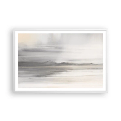 Poszter fekete keretben - Gondolkodó távolság - 91x61 cm