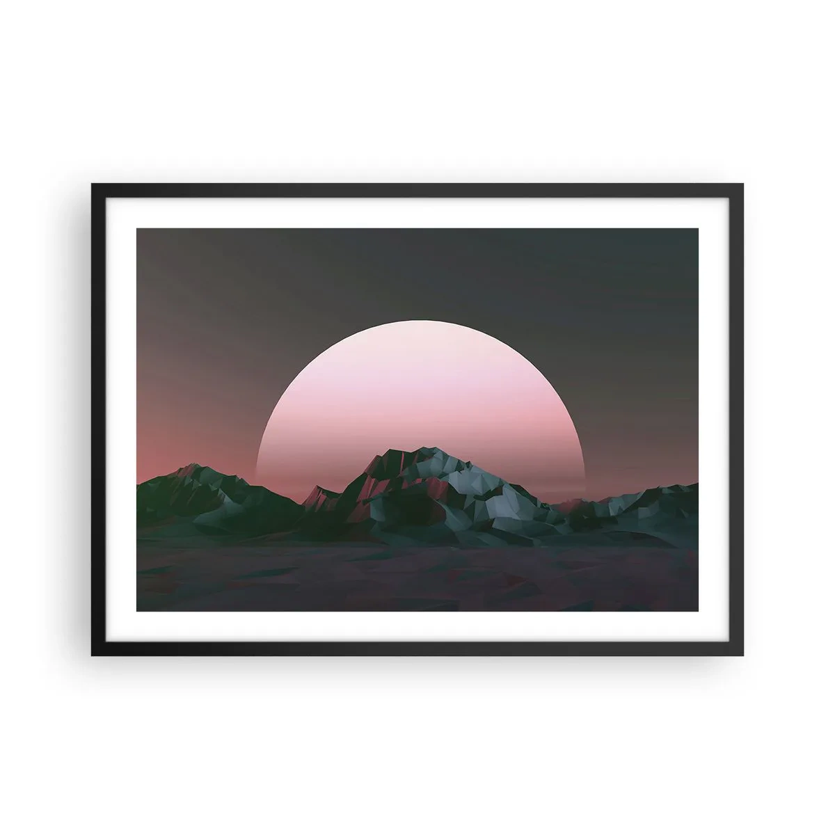 Poszter fehér keretben - Egy szomszéd galaxisban - 70x50 cm