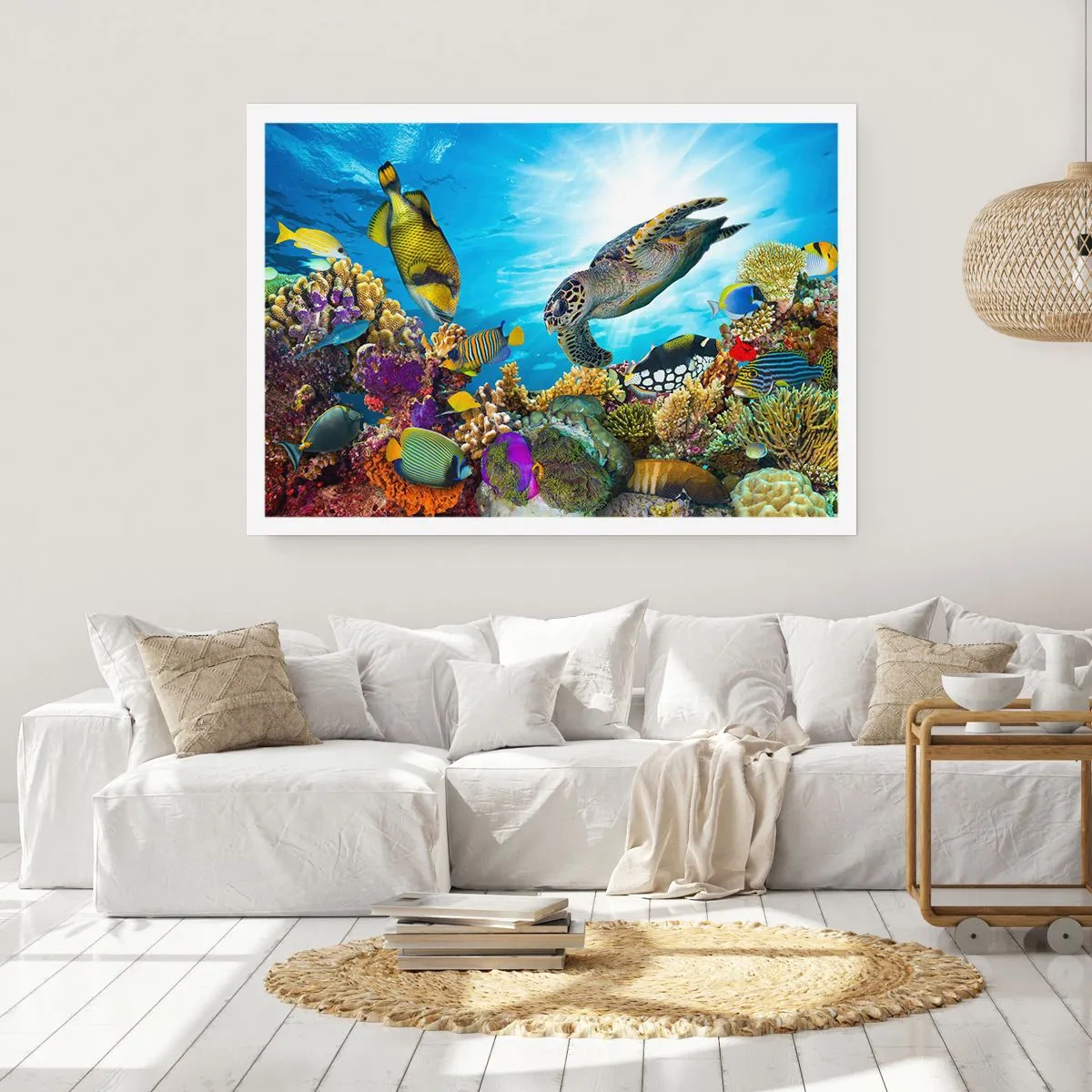 Poszter - Korall sétány - 70x50 cm