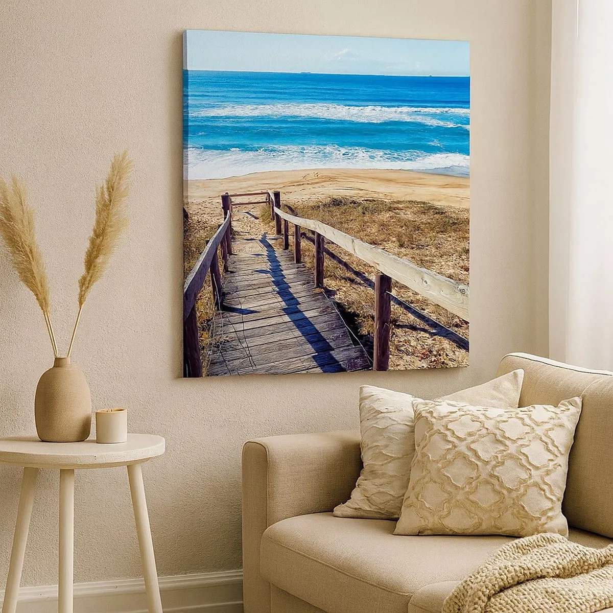 Vászonkép - Fuss! - 30x30 cm