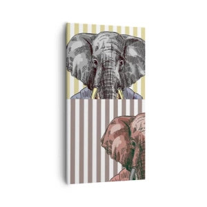 Vászonkép - Természeténél fogva elegáns - 55x100 cm