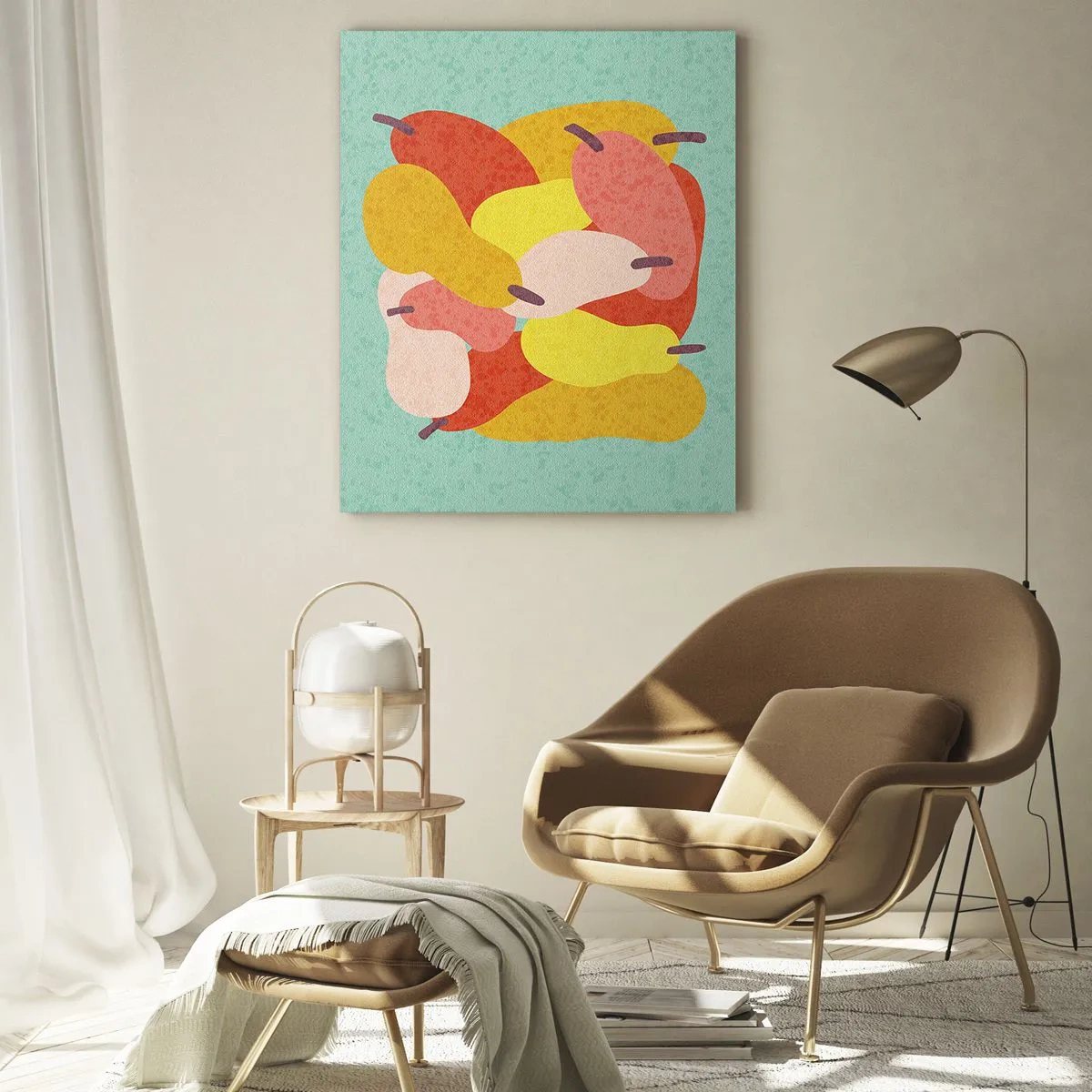 Üveg kép - Ízlelgetni a nyári napot - 80x120 cm