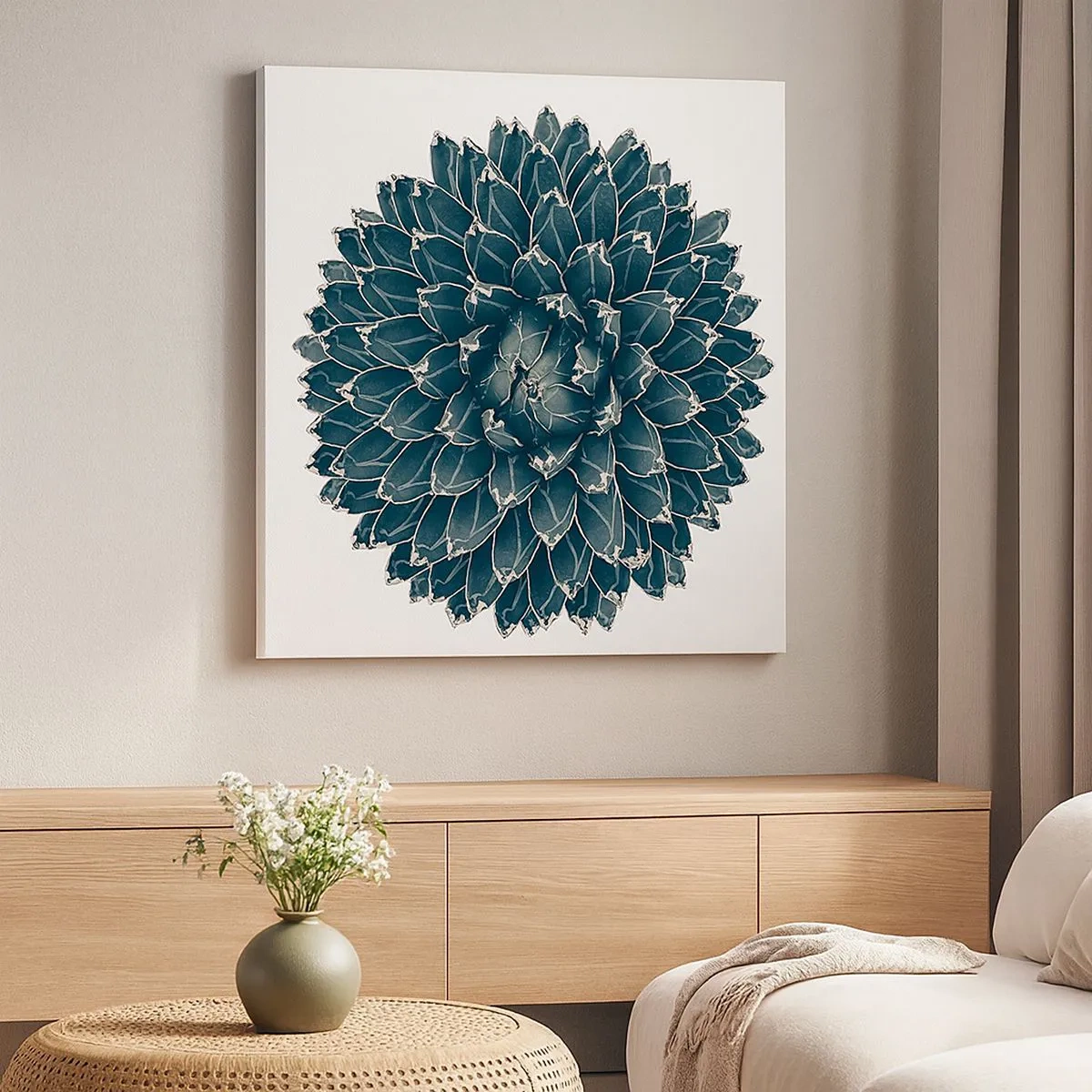 Vászonkép - A sivatag csillaga - 30x30 cm