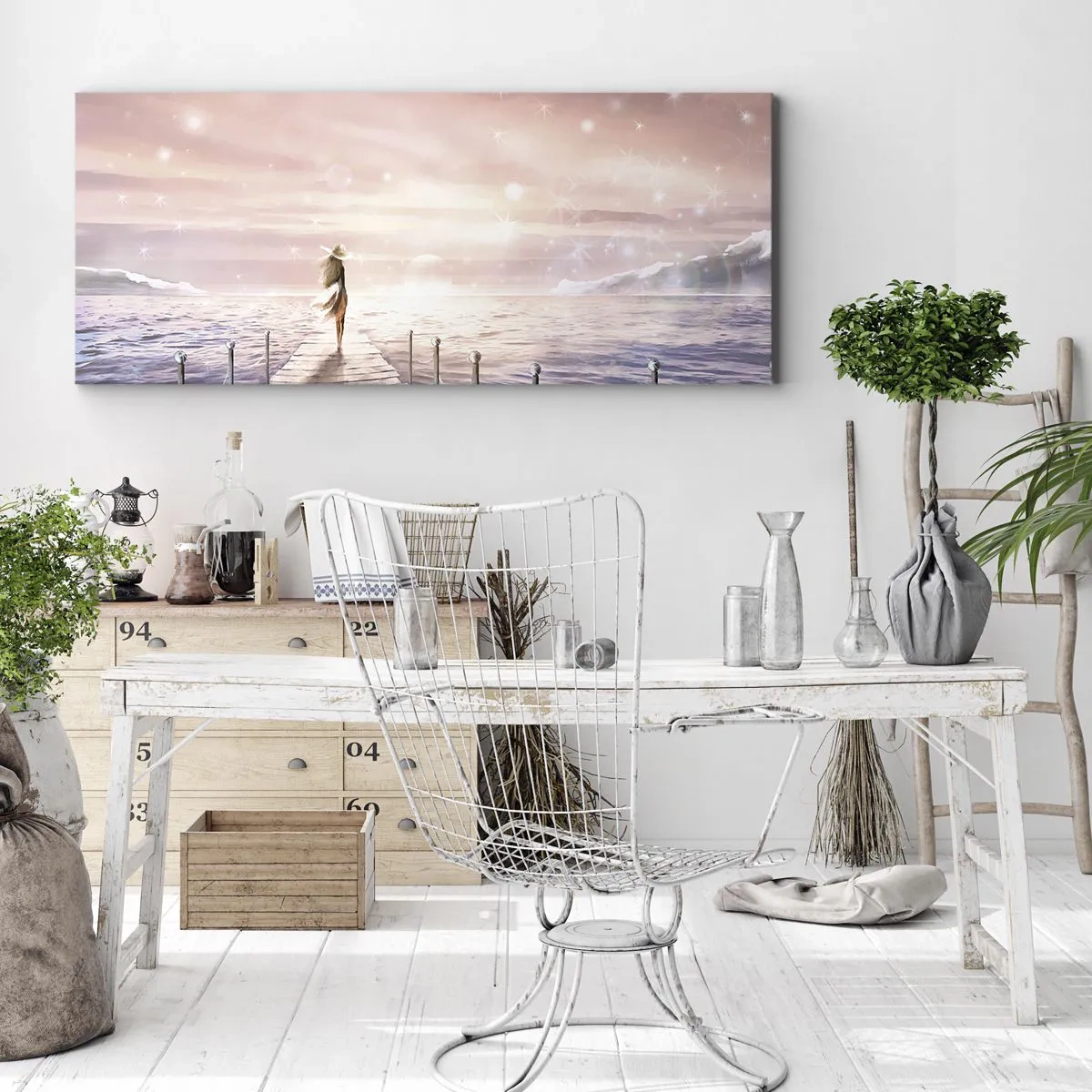 Vászonkép - Egy álom fényében - 100x40 cm