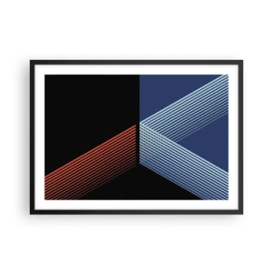 Poszter fehér keretben - Egyszerű történet - 70x50 cm