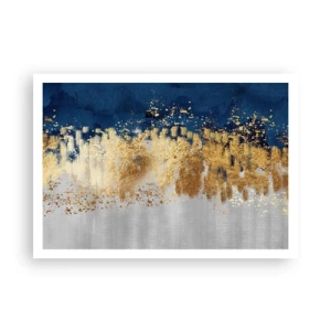 Poszter - Modern kompozíció csillogással - 100x70 cm