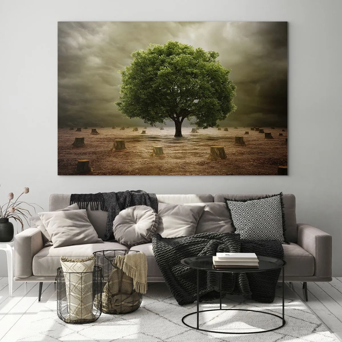 Üveg kép - Egész remény - 120x80 cm