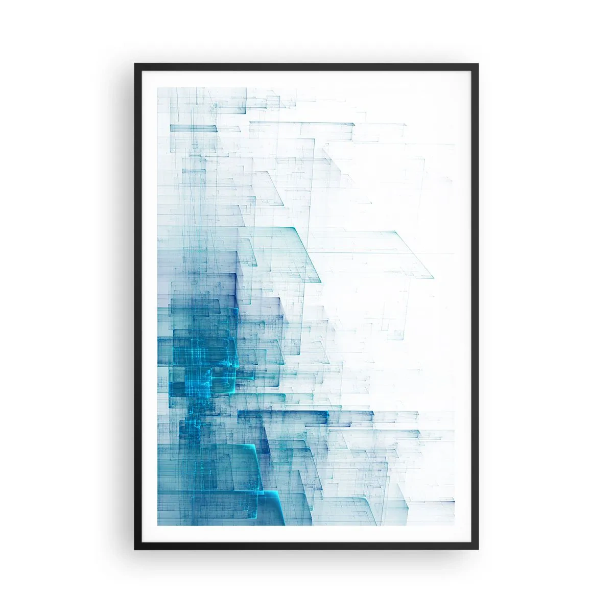 Poszter fehér keretben - Hogyan lett az űr - 70x100 cm