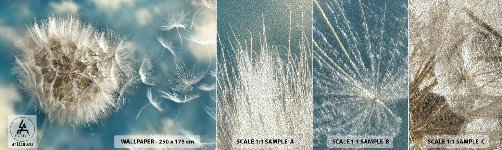 Fotótapéta Minta Premium Sand - Angyal lehelete - Természet, Indián nyár, Darab - 100x30 cm