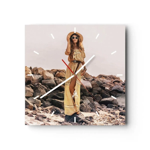 Falióra, Óra - A kövek varázsa - 30x30 cm