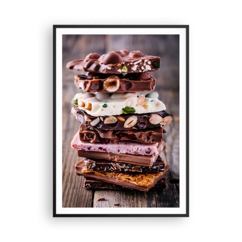 Poszter fehér keretben - Elragadó perspektíva - 70x100 cm