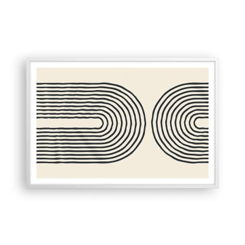 Poszter fekete keretben - Bármelyik percben ... - 91x61 cm