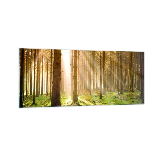 Üveg kép - Hamarosan megjelennek az álfok - 100x40 cm