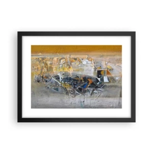 Poszter fehér keretben - Minden rendben lesz - 40x30 cm