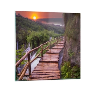 Üveg kép - Hihetetlen szépség - 60x60 cm