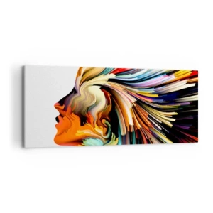 Vászonkép - A képzelet robbanása - 100x40 cm