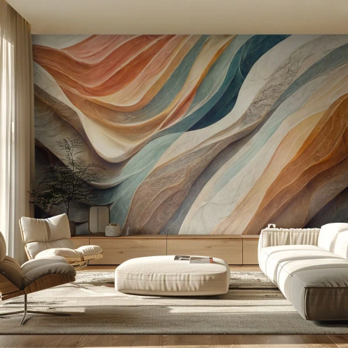 Fotótapéta Premium Canvas - Változás előtti pillanat - Struktúra, Minta, Fényes - 300x210 cm