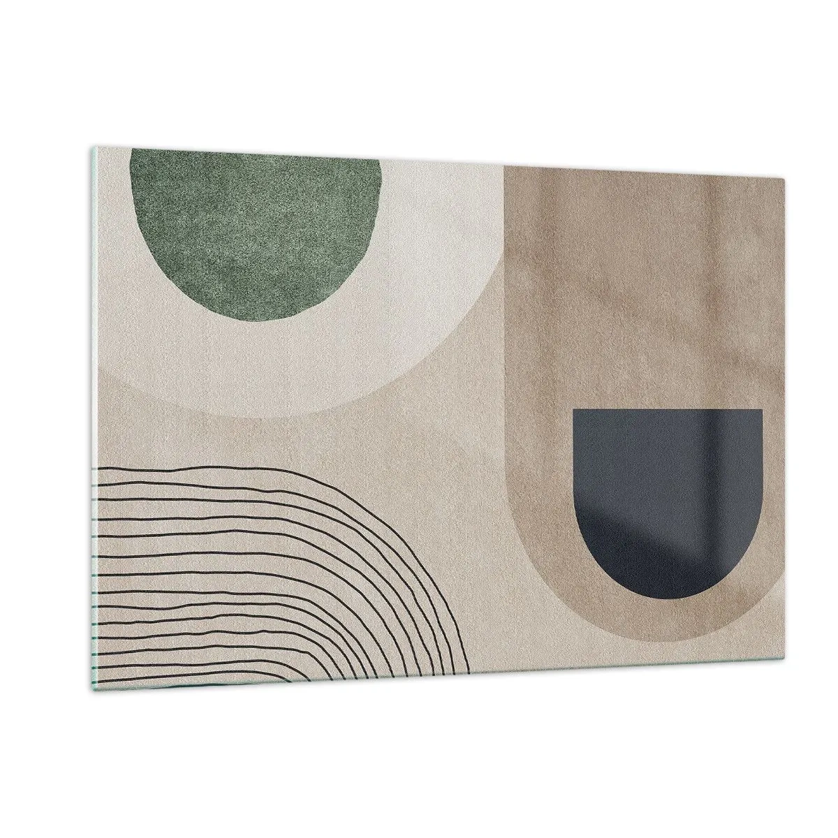 Üveg kép - Egy ovális szelídsége - 120x80 cm