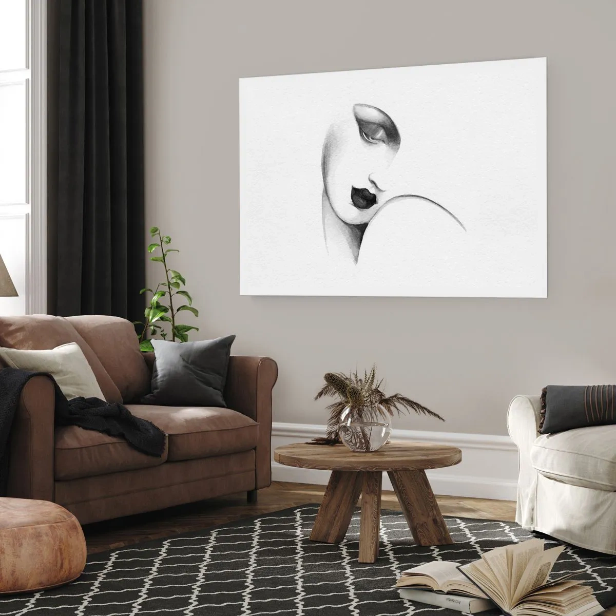 Poszter - Łempicka stílusában - 91x61 cm