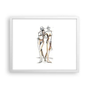 Poszter fekete keretben - A kegyelem tanulmánya - 50x40 cm