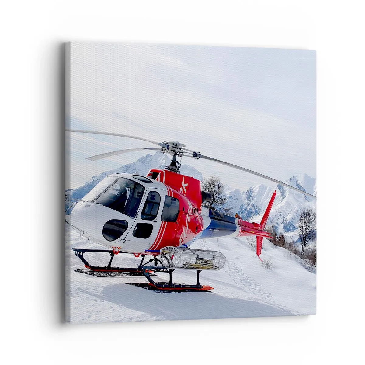 Vászonkép - Mindig készen - 40x40 cm