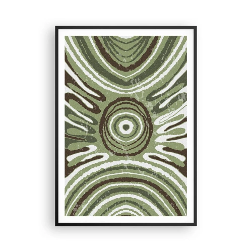 Poszter fehér keretben - Az érzelmek robbanása - 70x100 cm