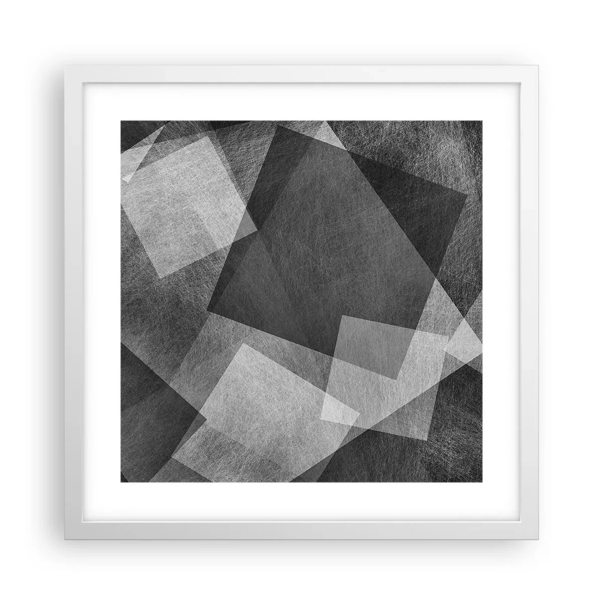 Poszter fekete keretben - A tartósság és a rend örök szimbóluma - 40x40 cm