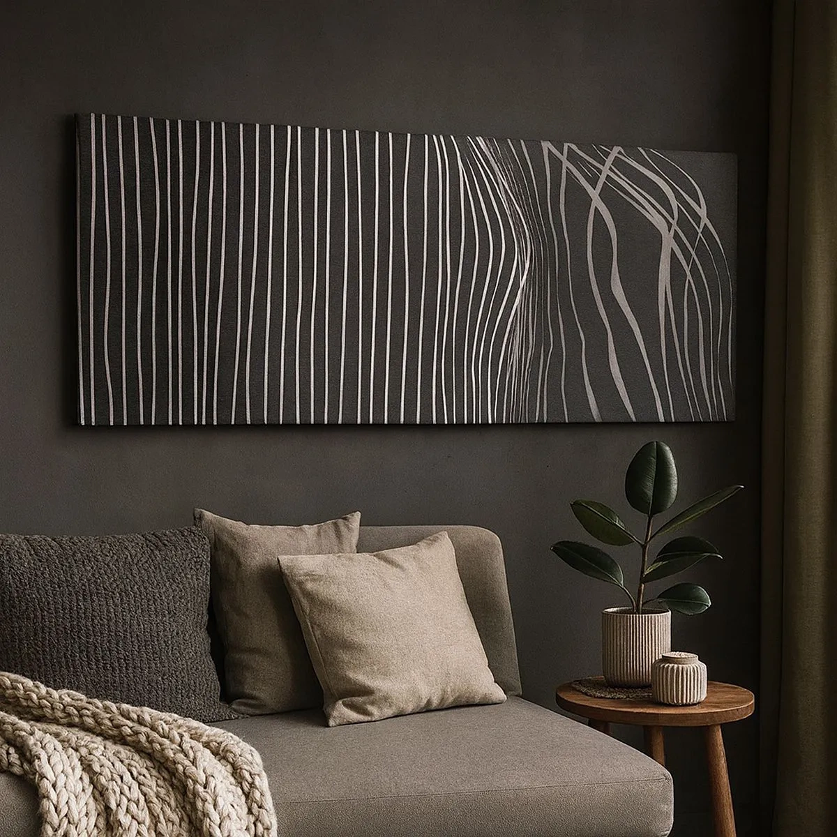 Vászonkép - Ritmus és akcentus - 100x40 cm