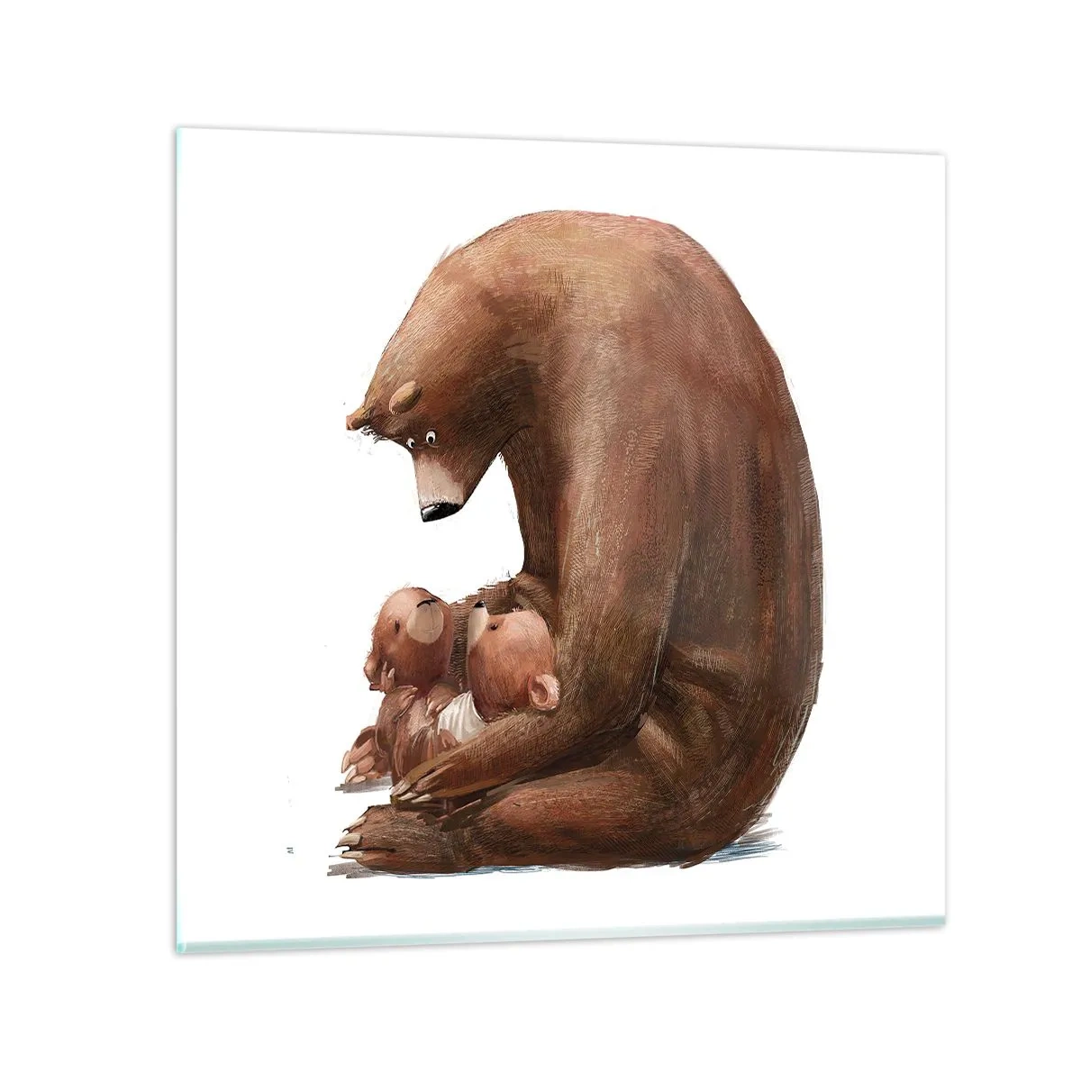 Üveg kép - Szép álmokat gyerekek - 70x70 cm