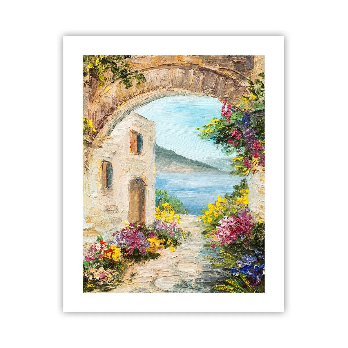 Poszter - Egy tengerparti vidék varázsa - 40x50 cm