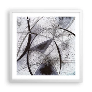 Poszter fekete keretben - Futurisztikus fantázia - 50x50 cm