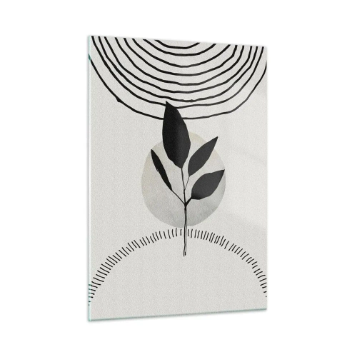 Üveg kép - Kompozíció: a természet rituáléi - 50x70 cm