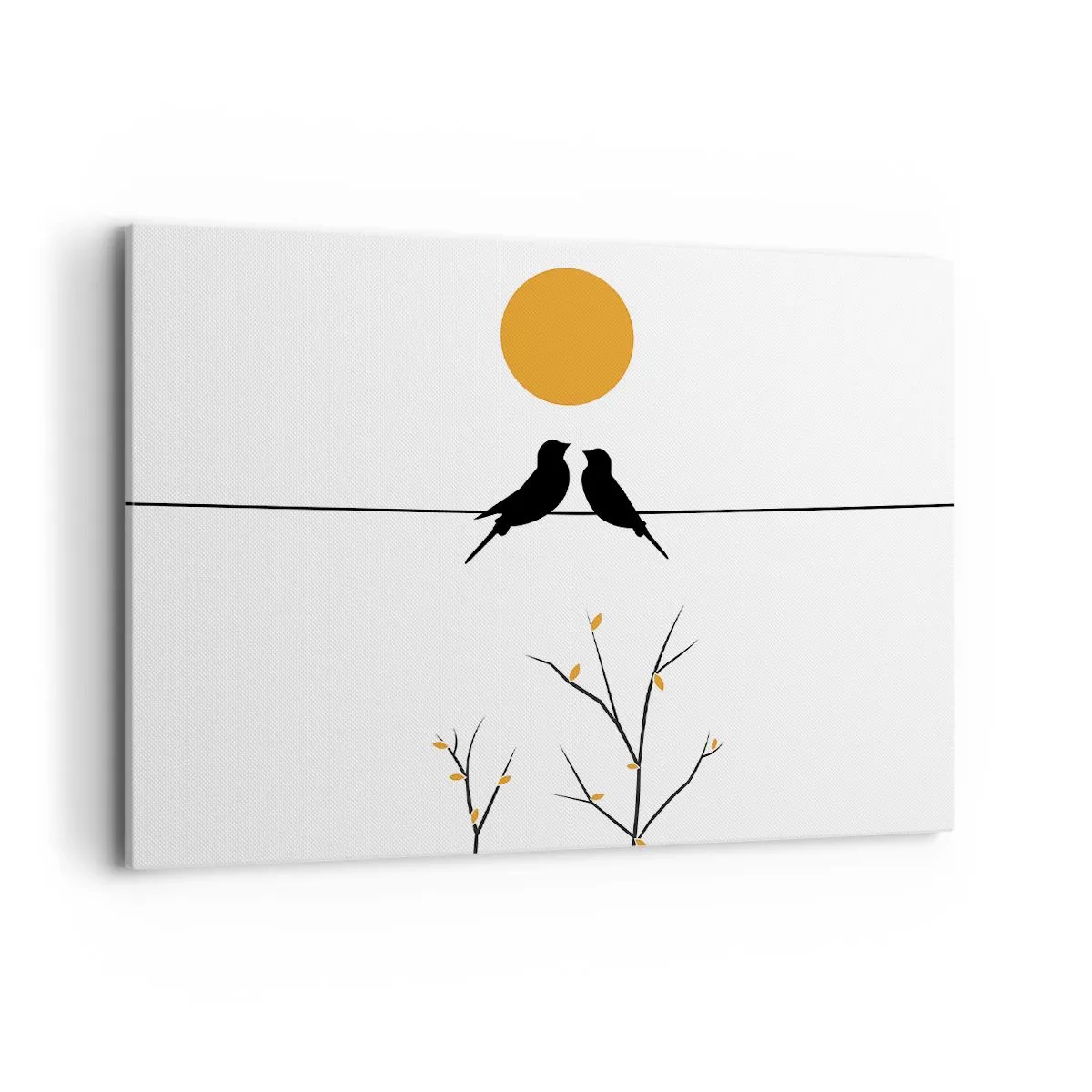 Vászonkép - Fülemüle este - 100x70 cm