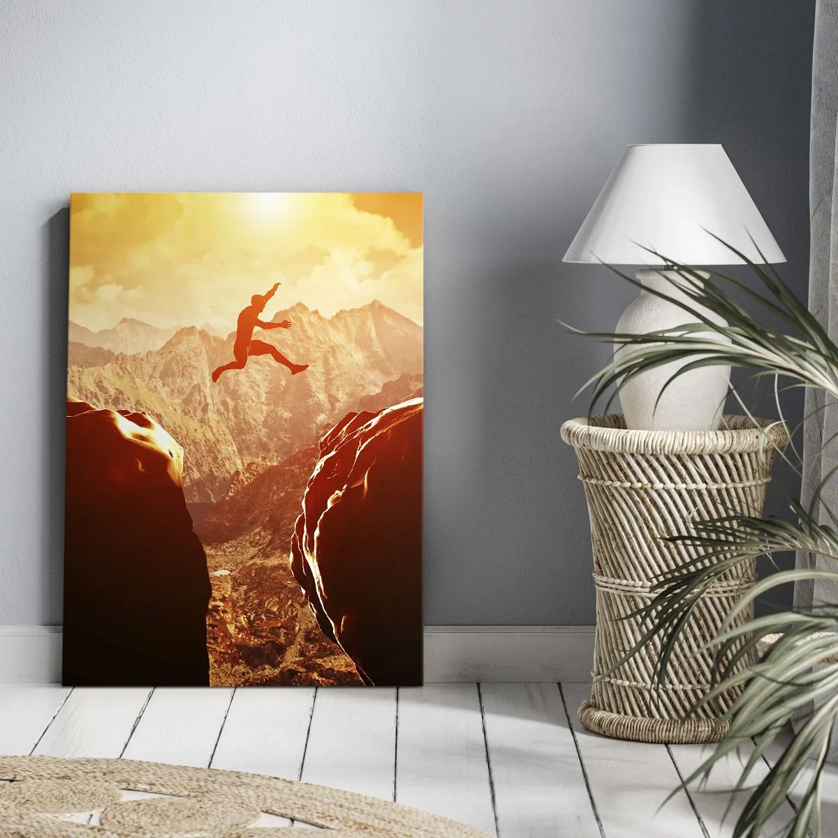 Vászonkép - Átlépve a határokat - 80x120 cm