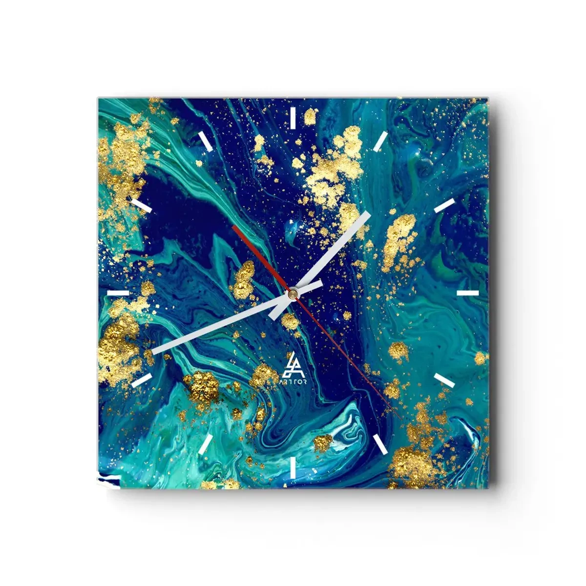 Falióra, Óra - Nap pelyhek  - 40x40 cm
