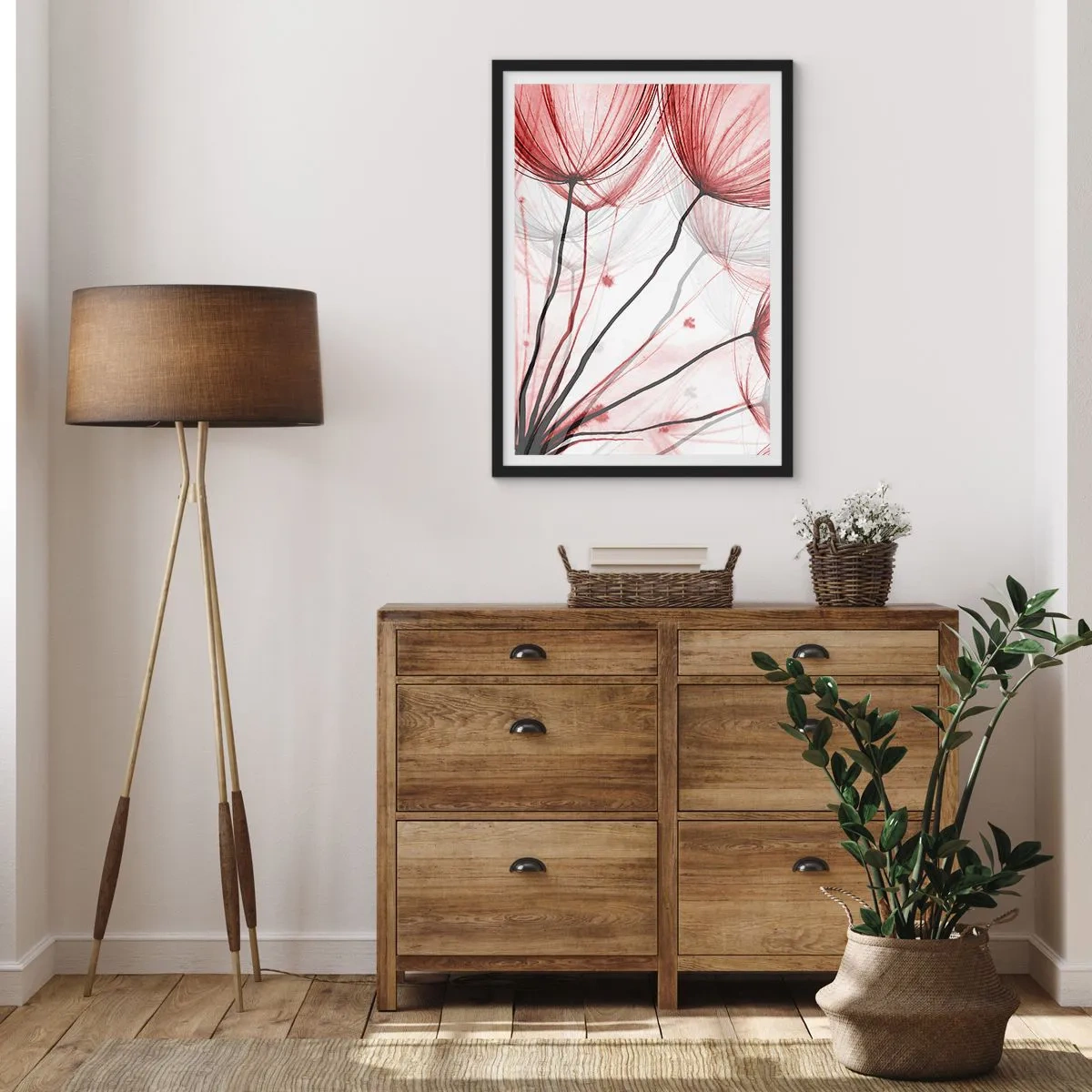 Poszter fehér keretben - Felszállás előtt - 61x91 cm