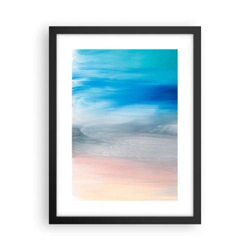 Poszter fehér keretben - Elemek: levegő - 30x40 cm