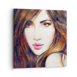 Vászonkép - Egy fillért a gondolataidért - 40x40 cm