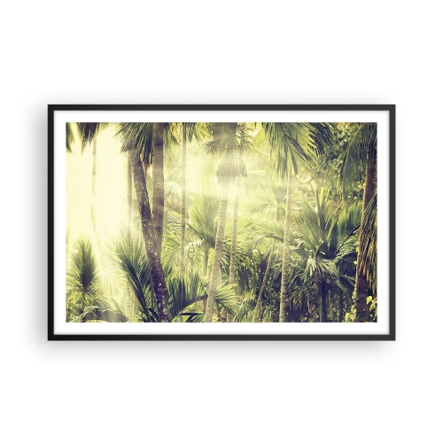 Poszter fehér keretben - Zöld forróságban - 91x61 cm