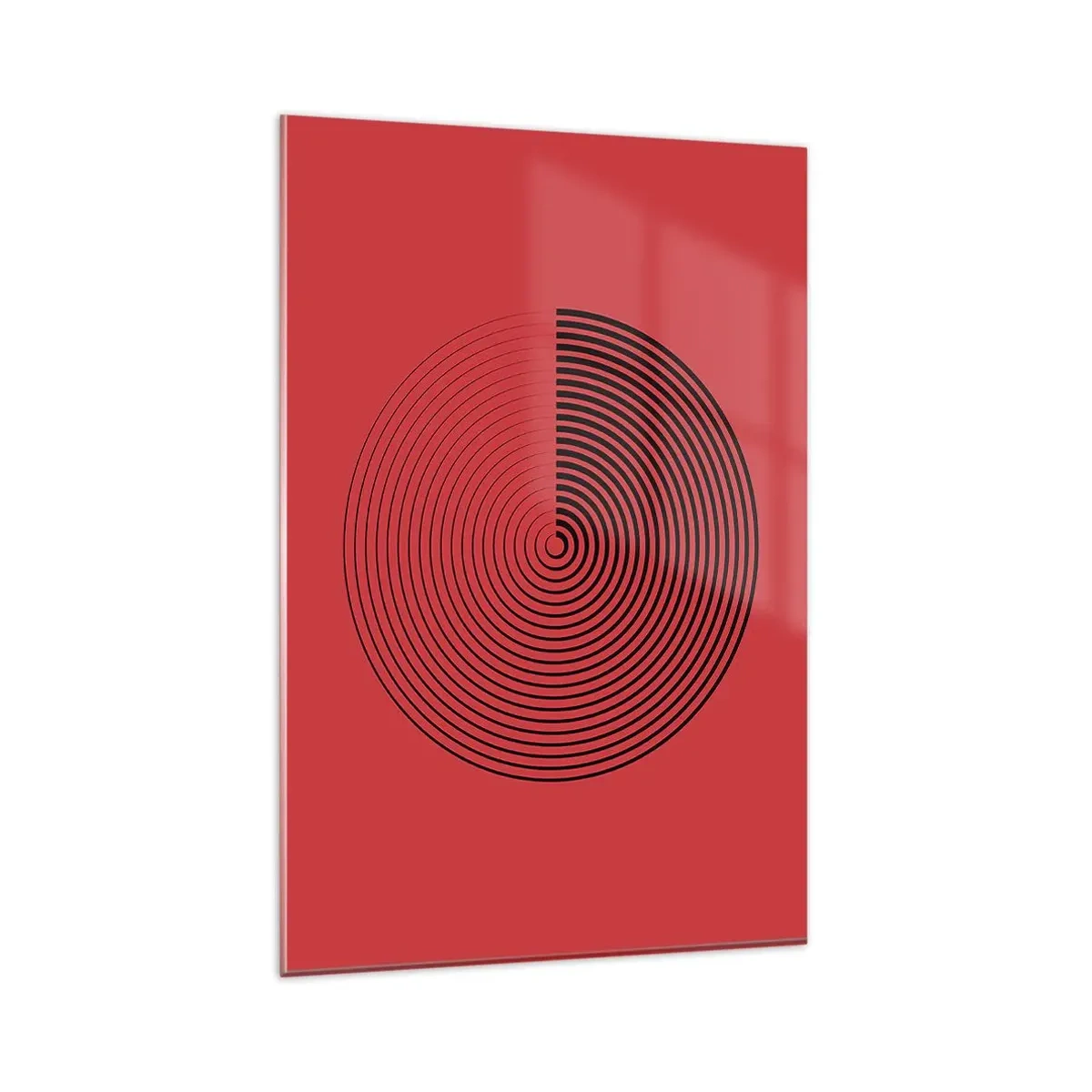 Üveg kép - Körkörös mozgás - 80x120 cm