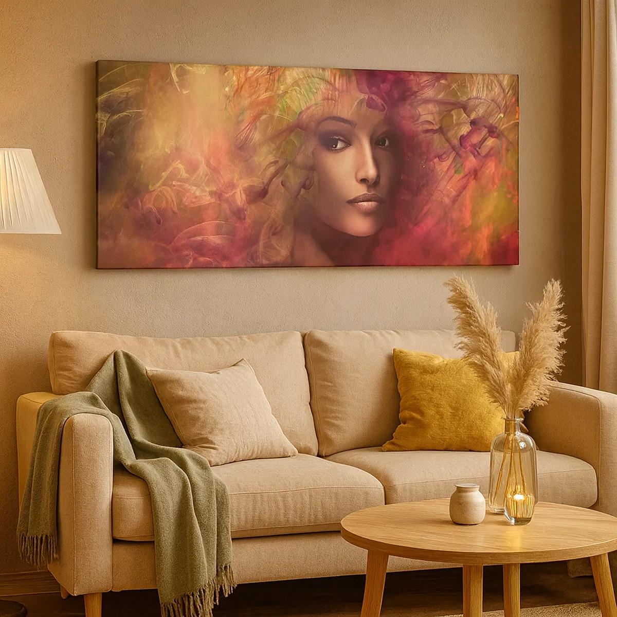 Vászonkép - Itt vagyok! - 30x30 cm