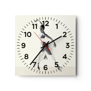 Falióra, Óra - A világ színházában - 40x40 cm