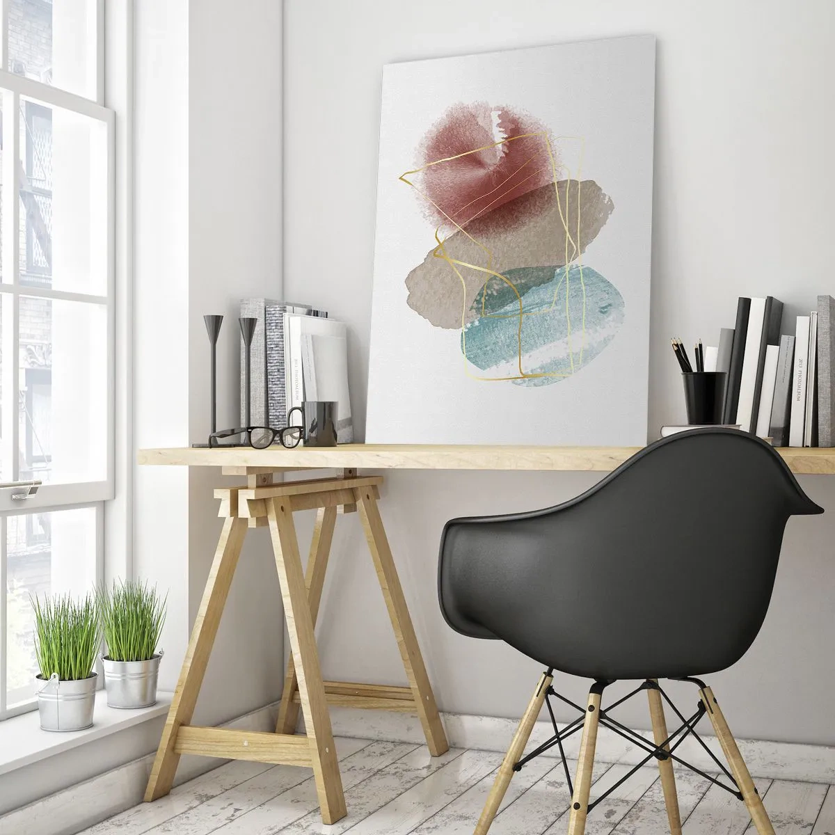 Üveg kép - Az űr koralljai - 80x120 cm